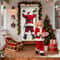 Santa Claus Christmas Door Cover Decoration 3