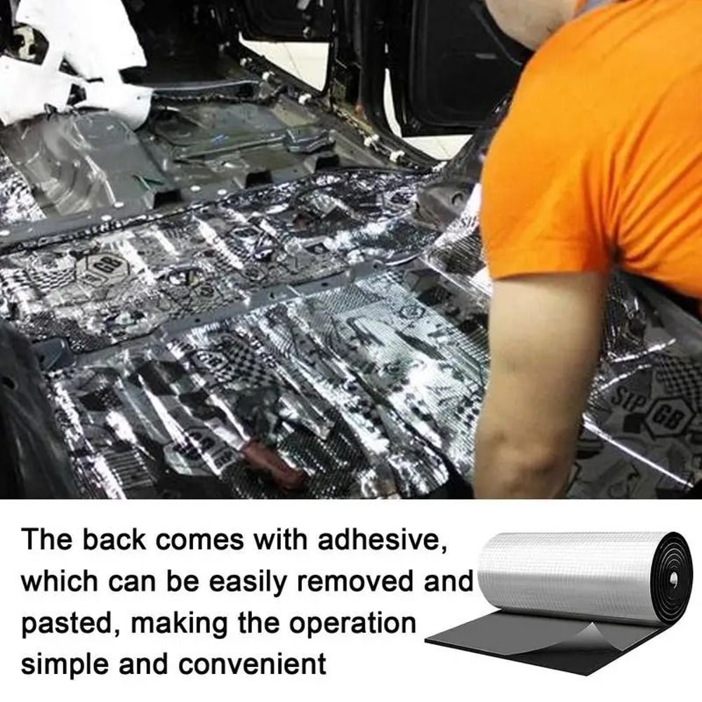 Car Engine Sound Insulation And Heat Shield Mat 1