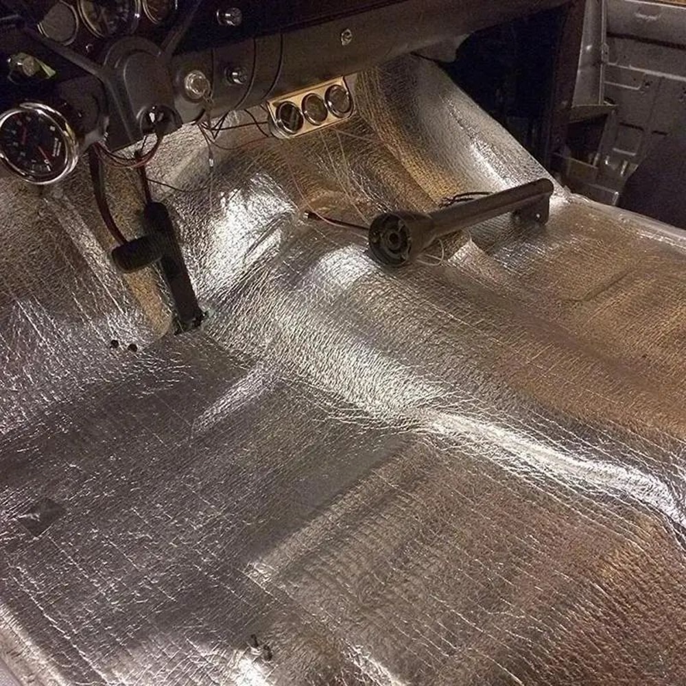 Car Engine Sound Insulation And Heat Shield Mat 2