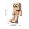 Cute Wooden Car Dance Figurine 8