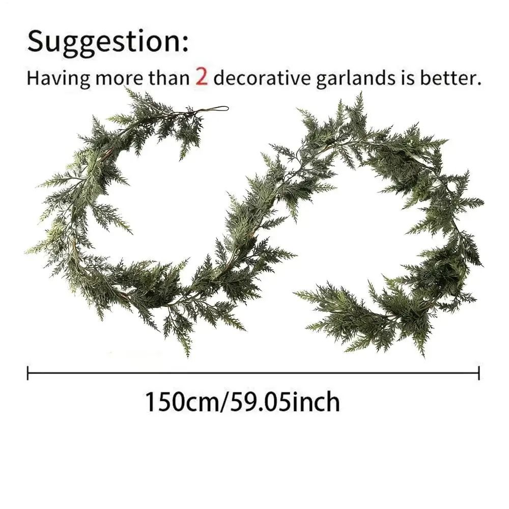 Artificial Pine Christmas Garland 6