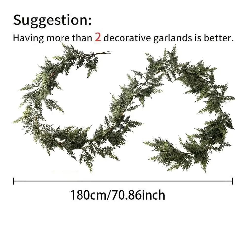 Artificial Pine Christmas Garland 7