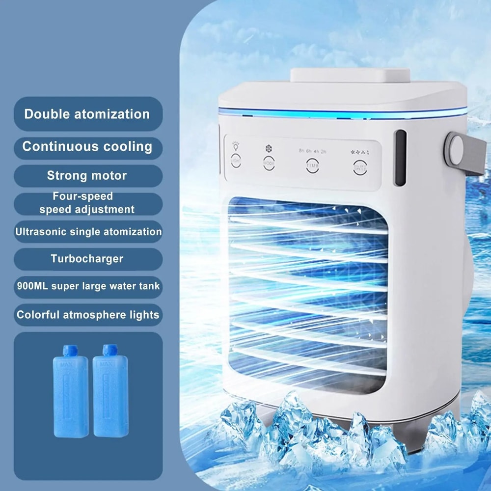 Portable USB Evaporative Air Cooler Fan 5