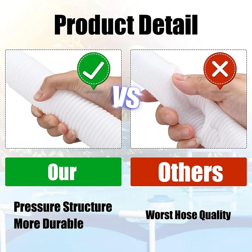 Keep Your Pool Clean And Flowing With This Pool Filter Pump Hose Designed For Above Ground Pools Th 5