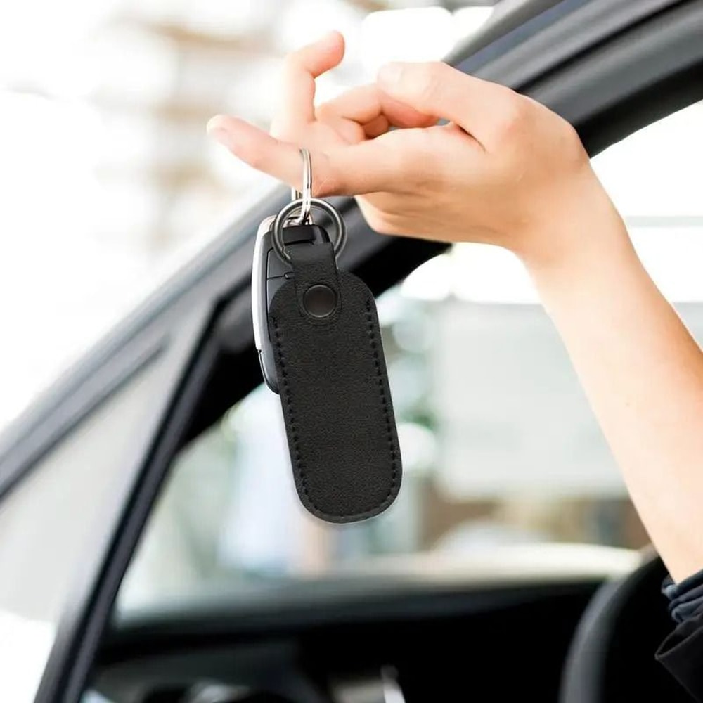 Portable PU Leather USB Flash Drive Case 1