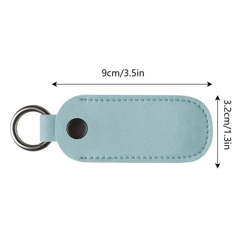 Portable PU Leather USB Flash Drive Case 7