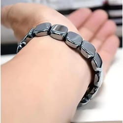 natural hematite bracelet for men