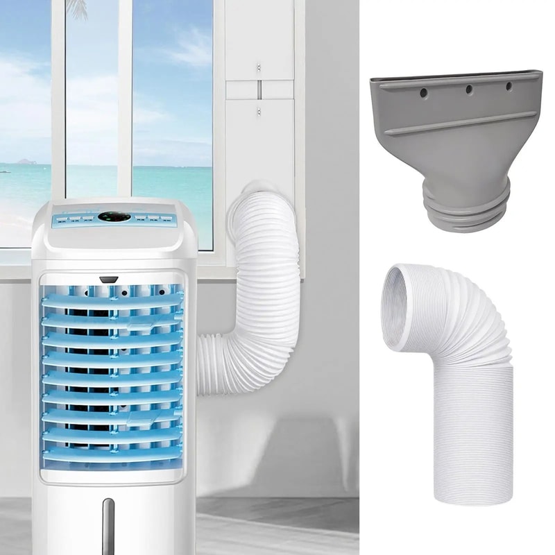 Portable Air Conditioner Exhaust Hose Coupler 0