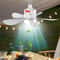 Remote Control Outdoor Cooling Ceiling Fan 0