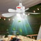 Remote Control Outdoor Cooling Ceiling Fan 0