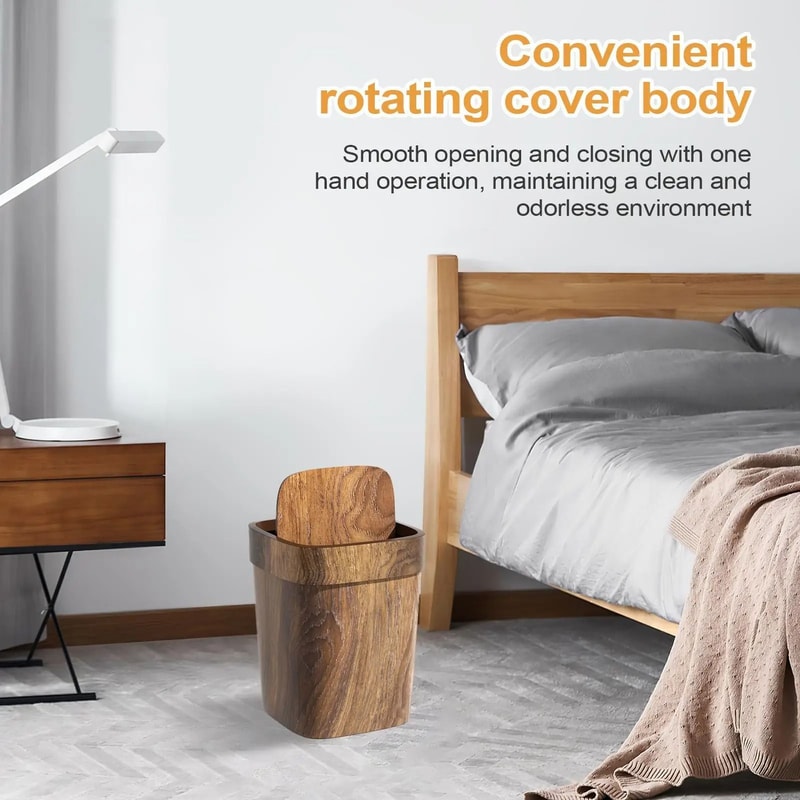 12 Liter Odor Proof Mini Trash Can 2