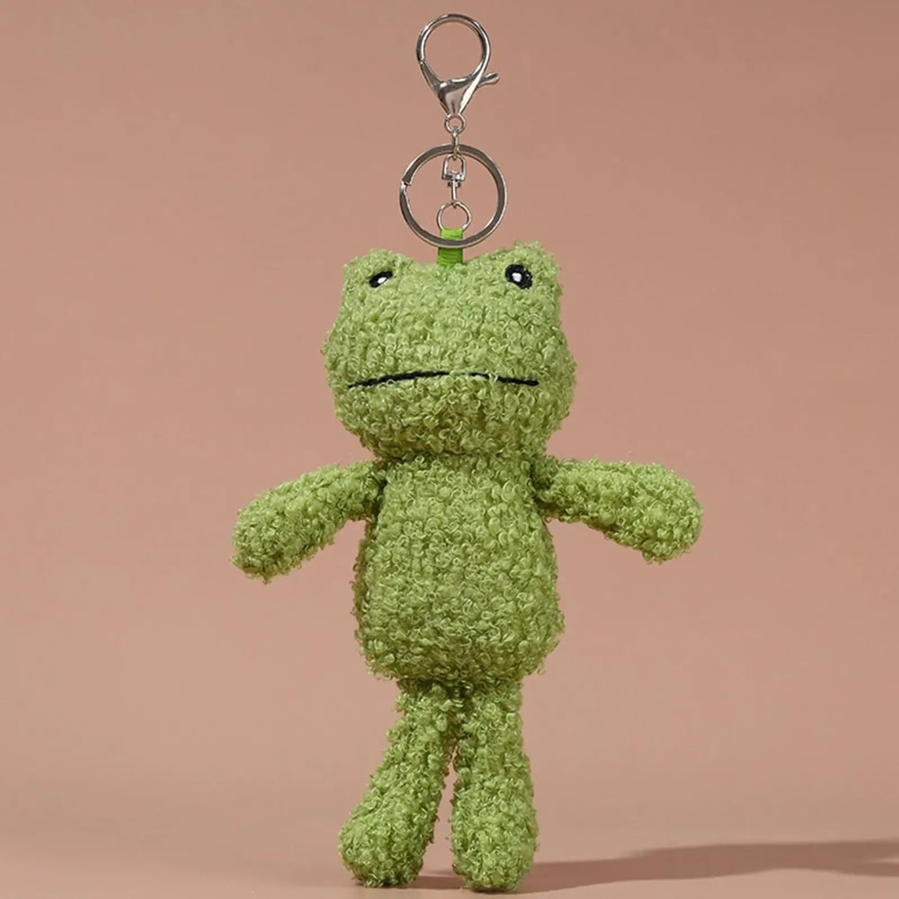 Plush Frog Keychain Bag Charm 5