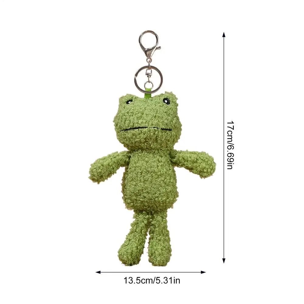 Plush Frog Keychain Bag Charm 6
