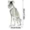 Realistic Skeleton Dog Halloween Statue 5