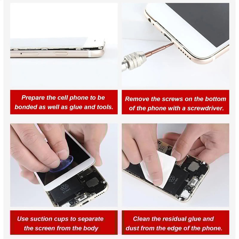 Black Universal Repair Adhesive Glue 5