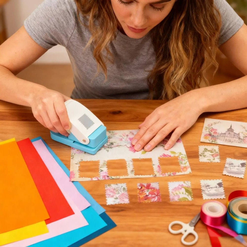 Large Square Paper Punch Tool 1