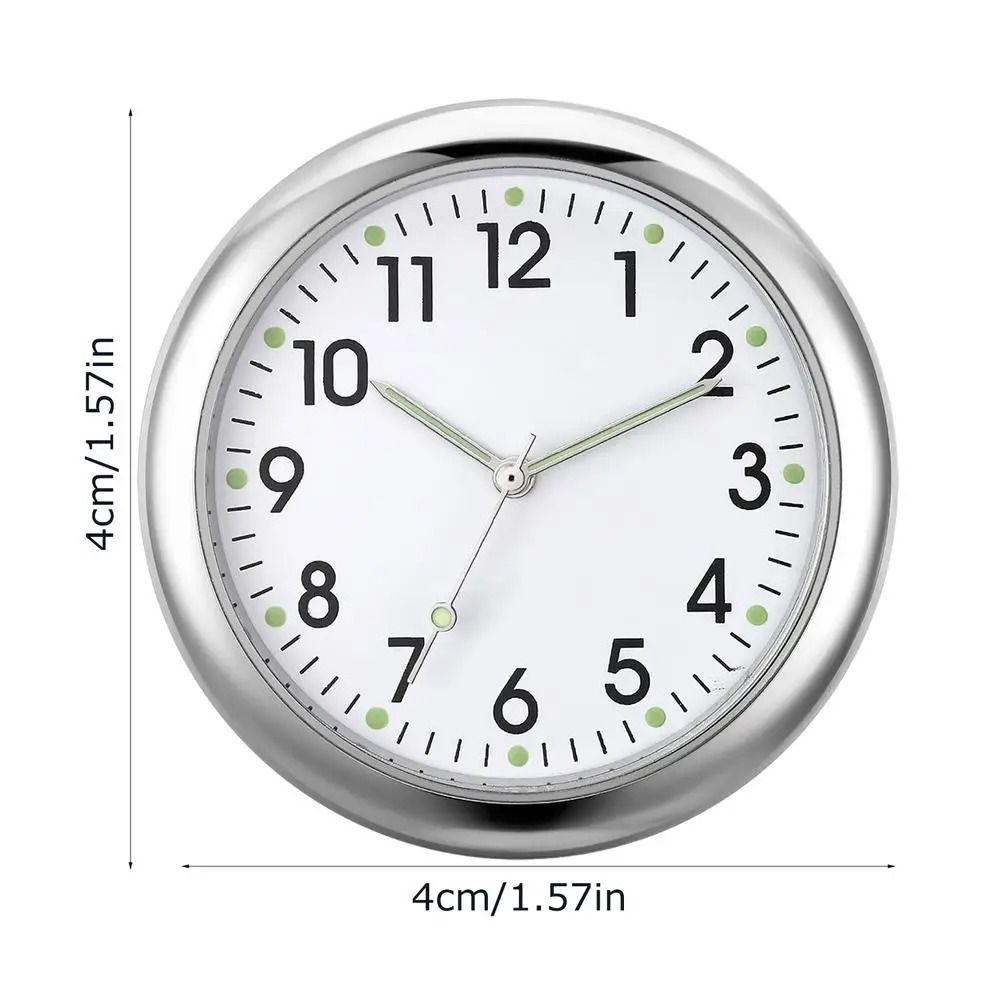 Analog Car Clock With Luminous Face 9