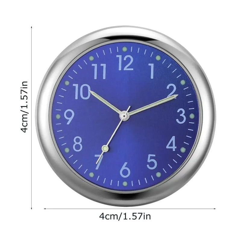 Analog Car Clock With Luminous Face 10