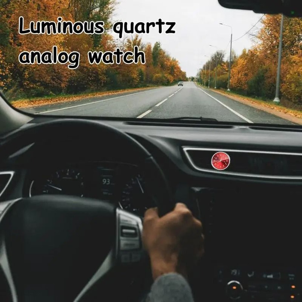 Analog Car Clock With Luminous Face 1