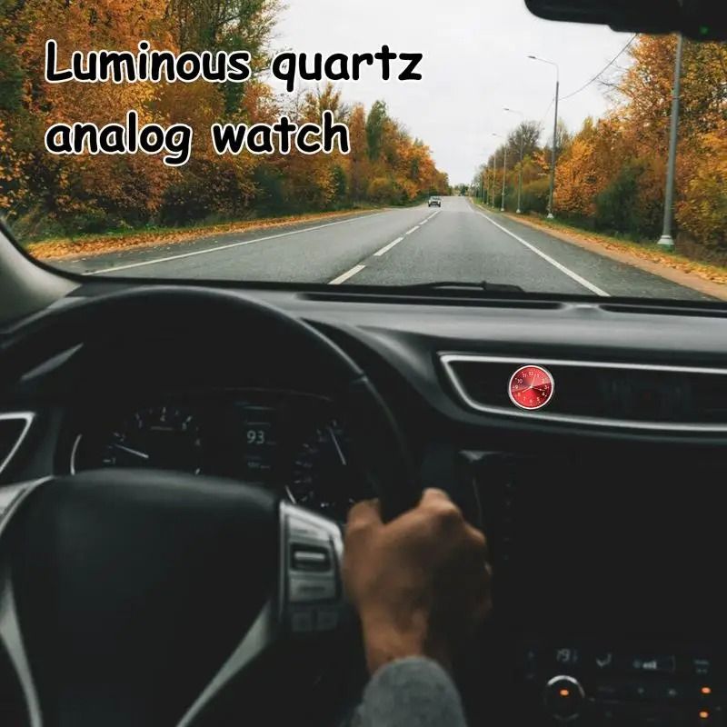 Analog Car Clock With Luminous Face 1