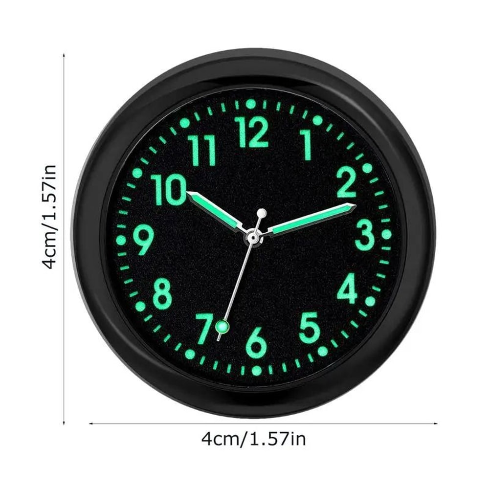 Analog Car Clock With Luminous Face 5