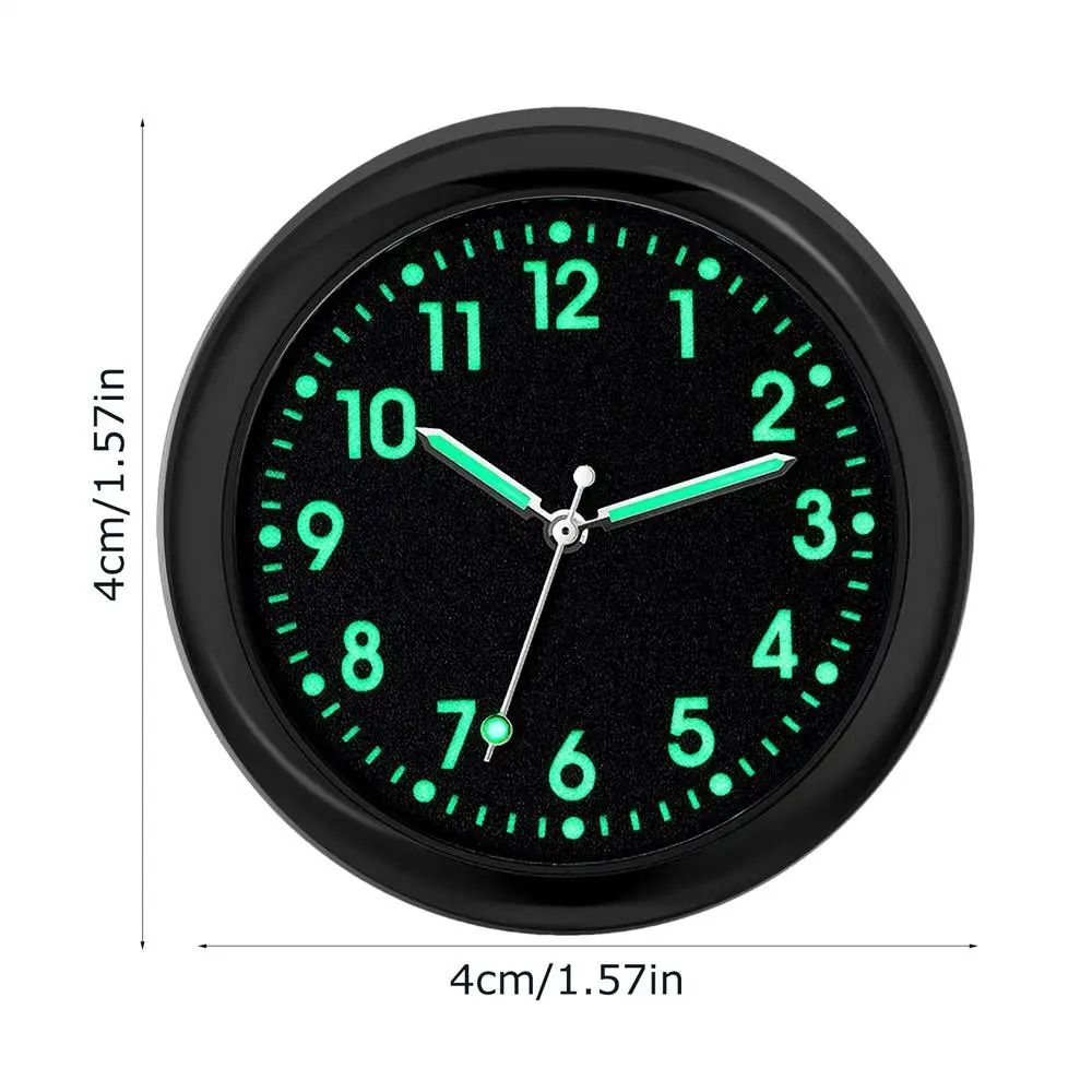 Analog Car Clock With Luminous Face 6