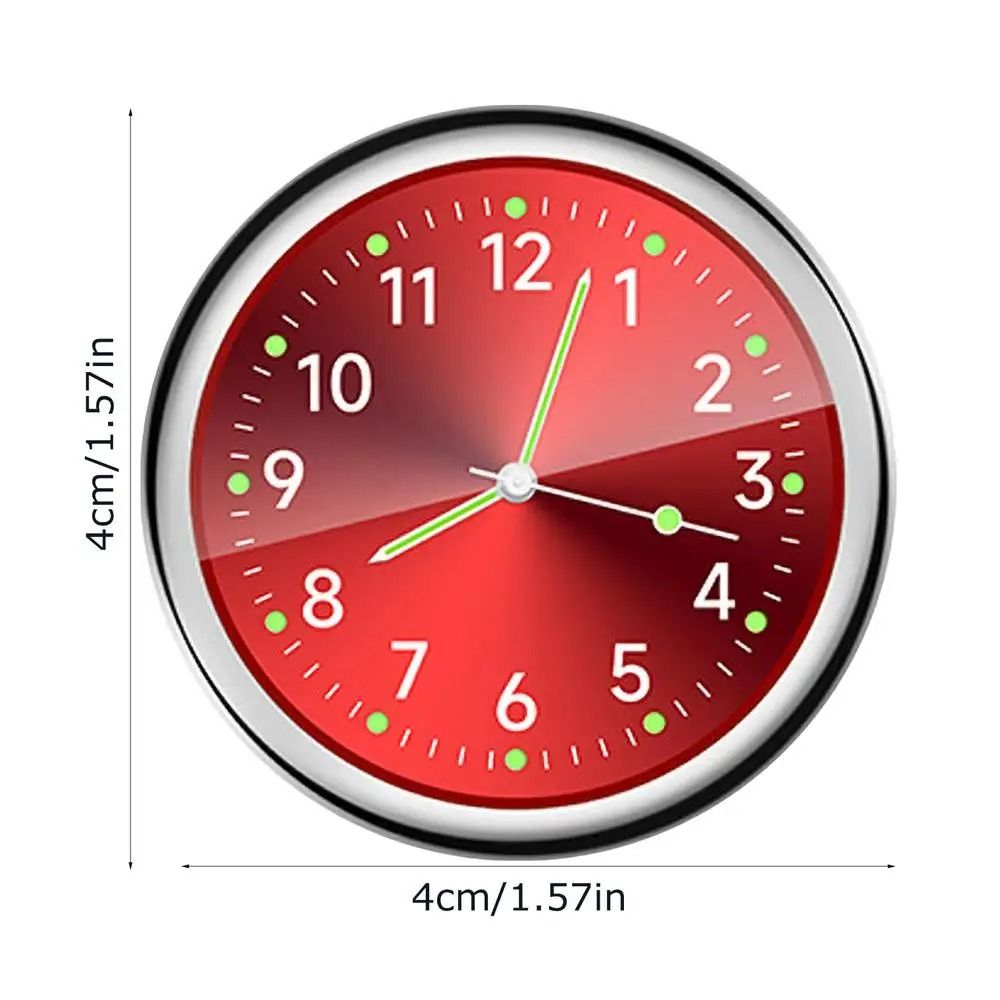 Analog Car Clock With Luminous Face 8