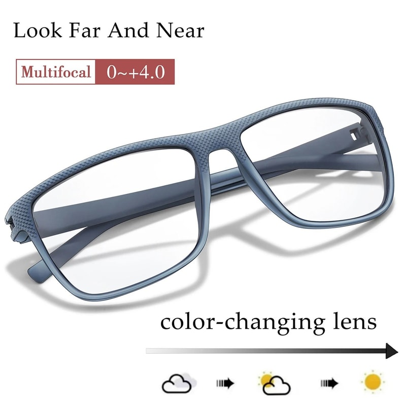 Photochromic Rectangular Reading Glasses 5
