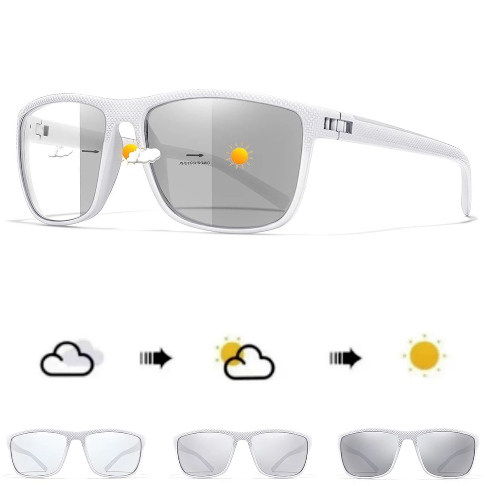 Photochromic Square Driving Sunglasses 9