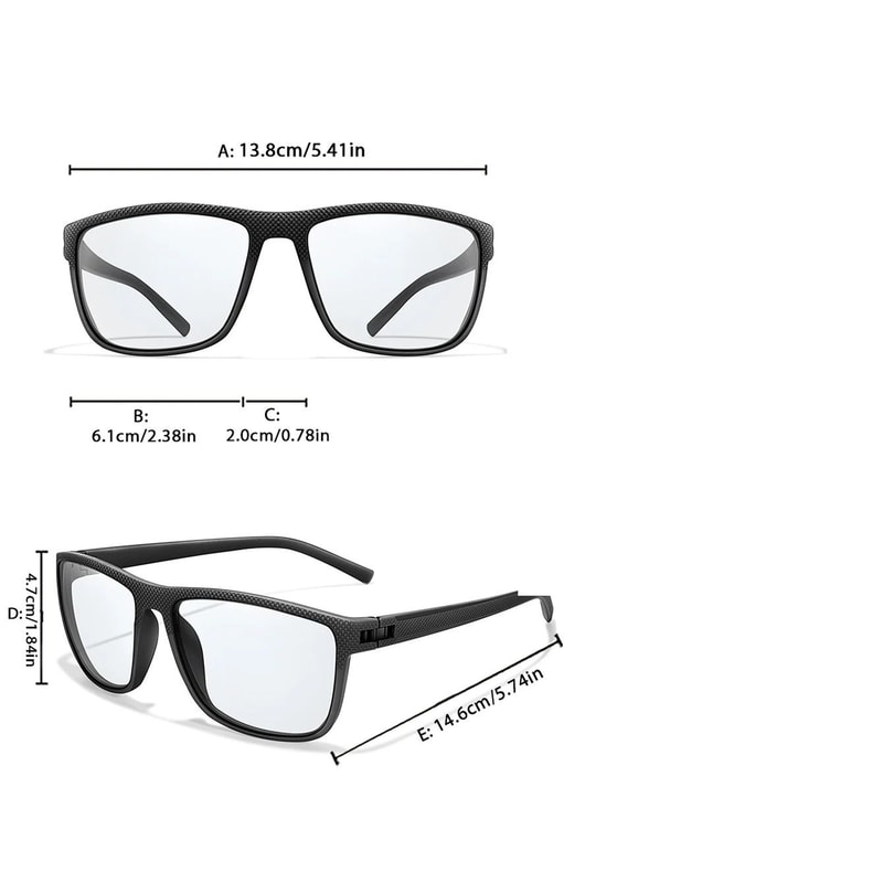 Photochromic Square Driving Sunglasses 1