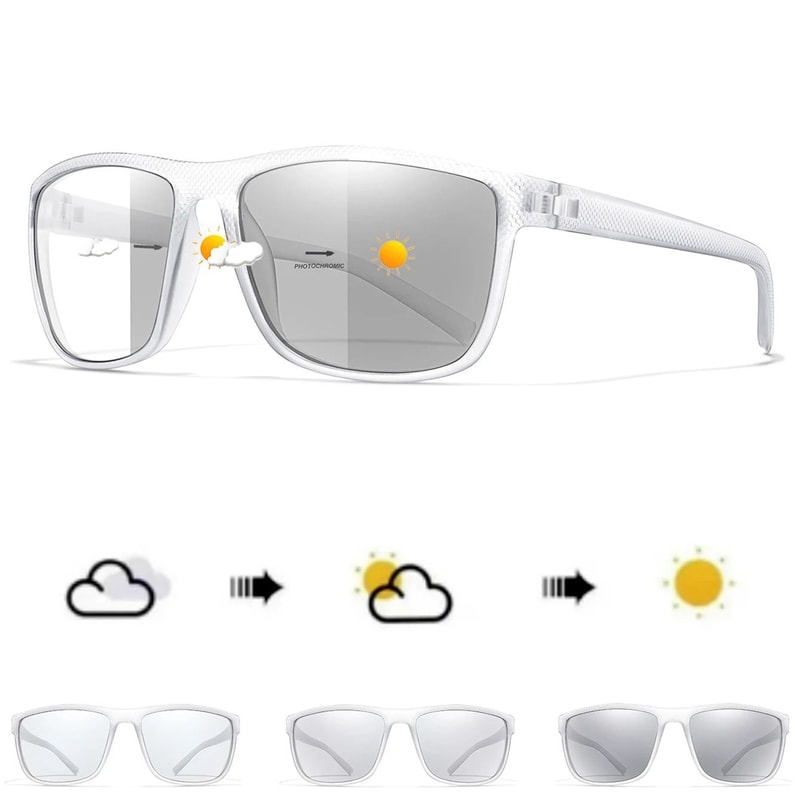 Photochromic Square Driving Sunglasses 6