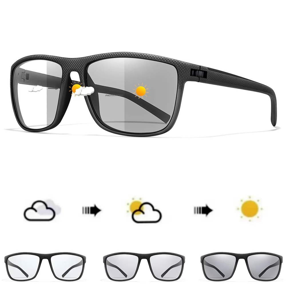Photochromic Square Driving Sunglasses 7