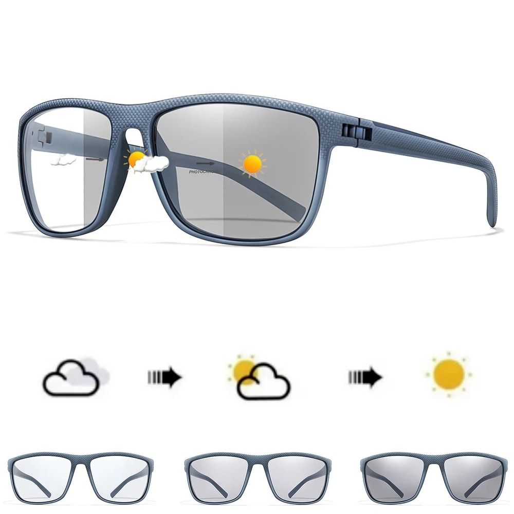 Photochromic Square Driving Sunglasses 8
