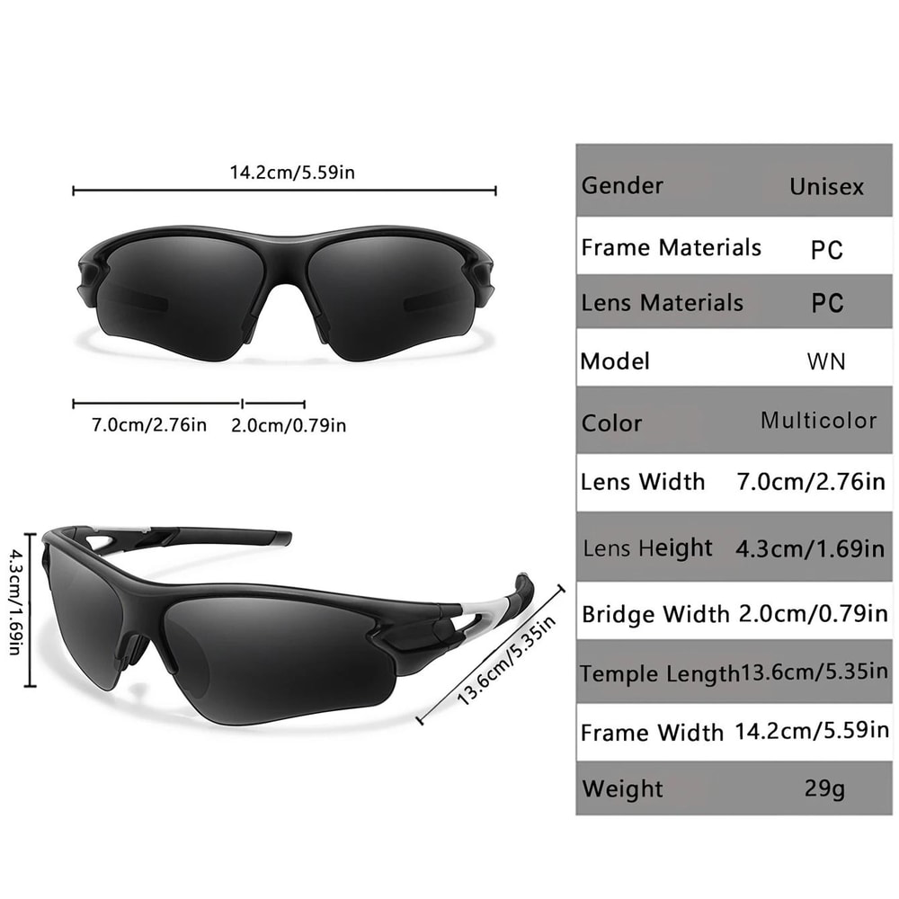 Comfort Fit Fashion Sports Sunglasses 1