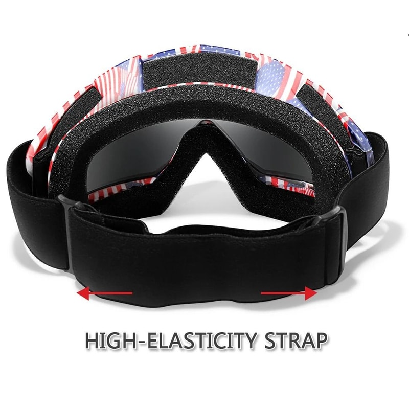Outdoor Double Layer Anti Fog Snow Goggles 3