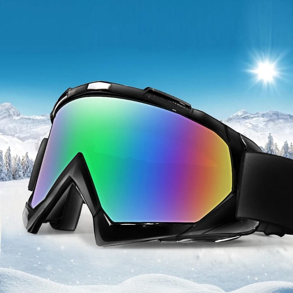 Outdoor Double Layer Anti Fog Snow Goggles 4