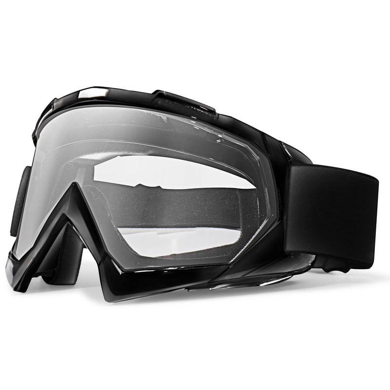 Outdoor Double Layer Anti Fog Snow Goggles 19