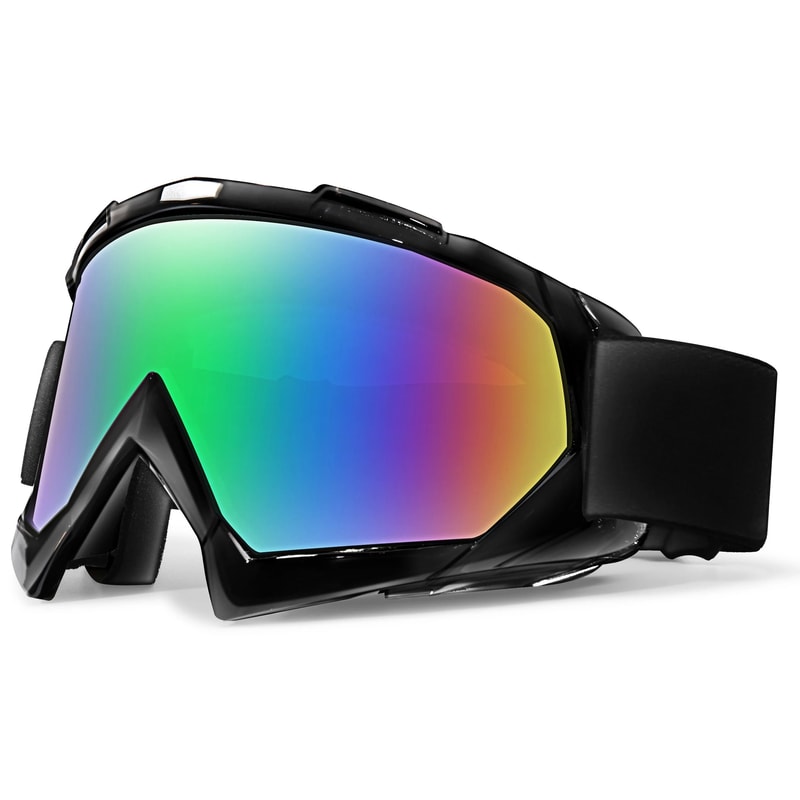 Outdoor Double Layer Anti Fog Snow Goggles 21