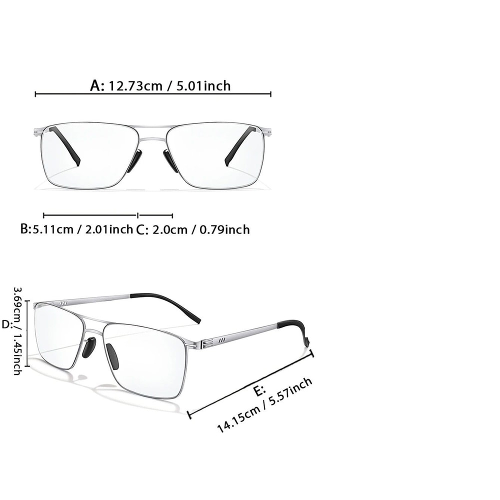 Photochromic Anti Blue Light Reading Glasses 2