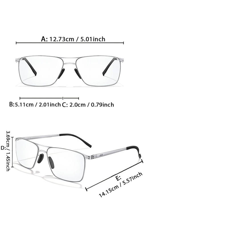 Photochromic Anti Blue Light Reading Glasses 2