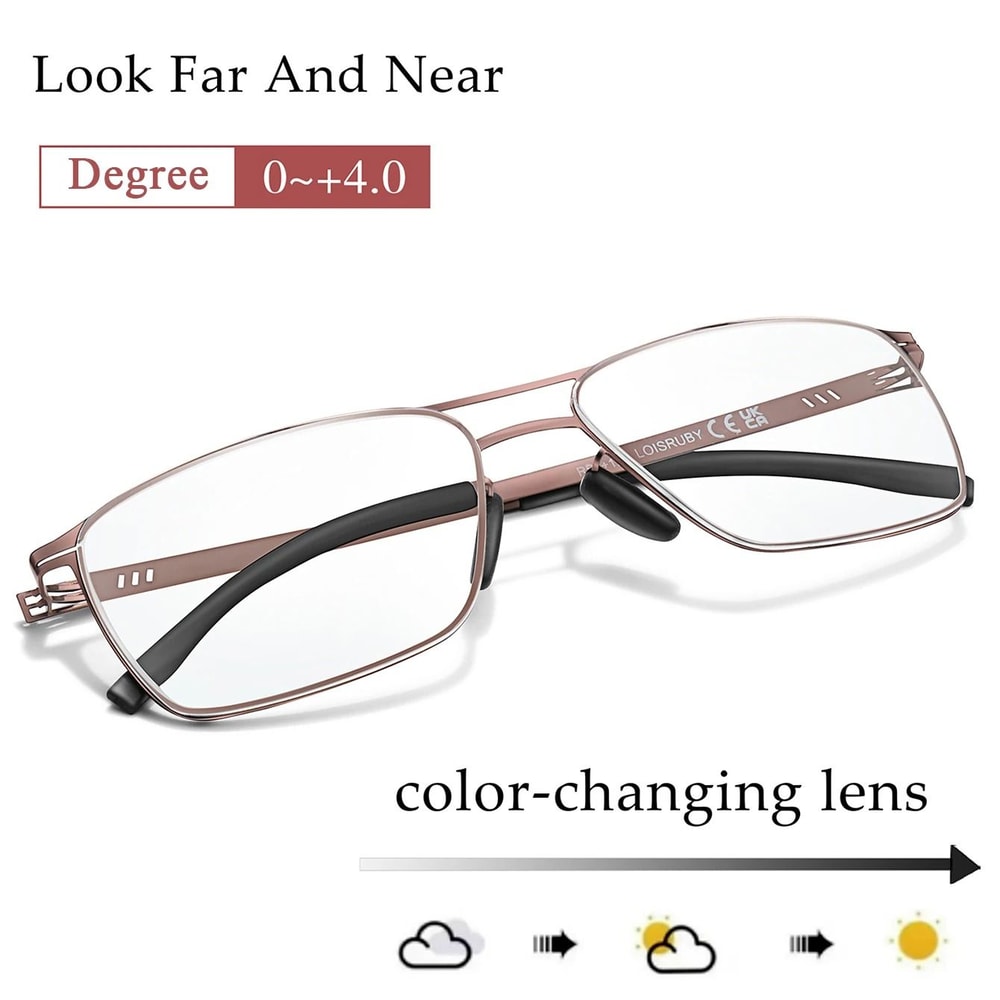 Photochromic Anti Blue Light Reading Glasses 7