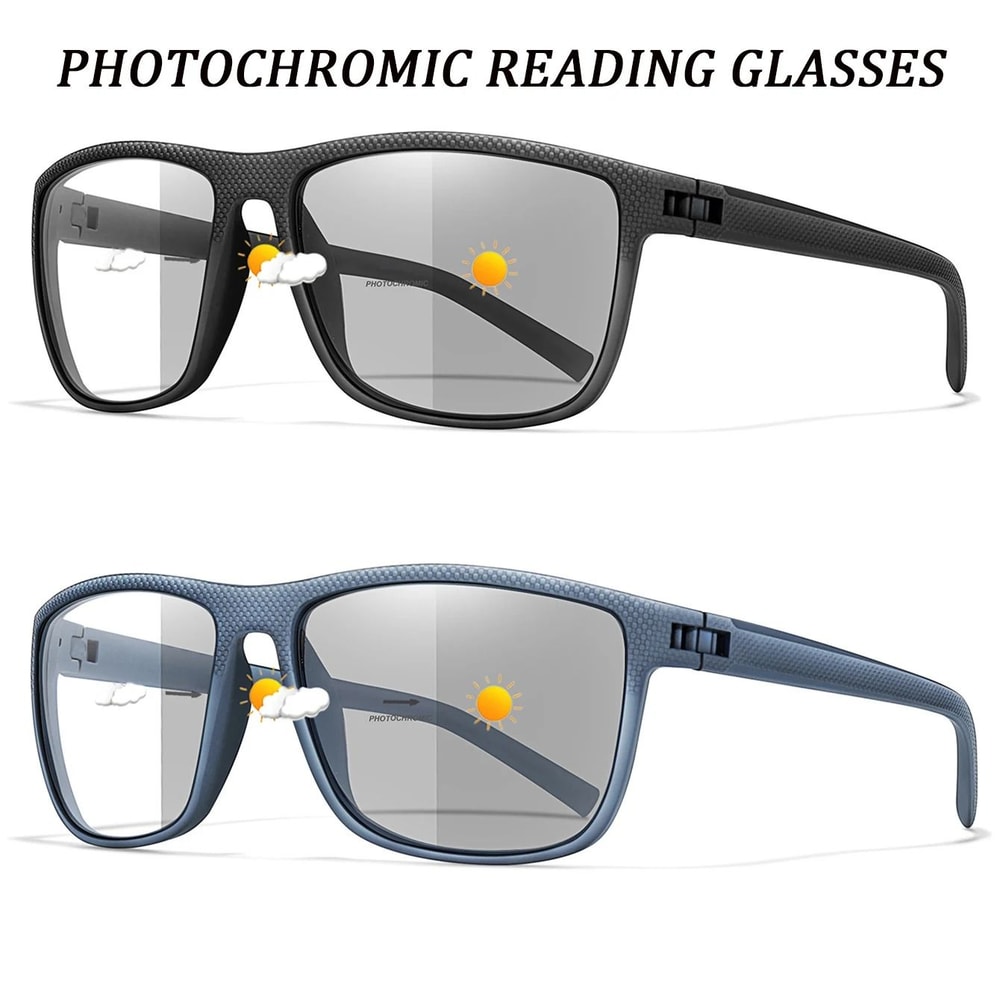Photochromic Anti Blue Light Reading Glasses Set 0