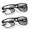 Photochromic Anti Blue Light Reading Glasses Set 6
