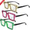 3 Pack Oversize Transparent Sunglasses Set 0