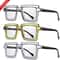 3 Pack Oversize Transparent Sunglasses Set 6