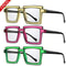 3 Pack Oversize Transparent Sunglasses Set 10