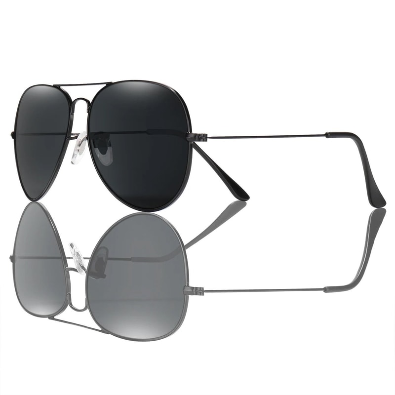 Luxury Unisex Fishing Sunglasses Classic Pilot Sun Glasses For Men Women Outdoor Sports UV400 Prote 2