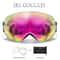 Unisex Outdoor Sports Snow Goggles With UV Protection And Anti Fog Lens 0