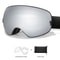 Unisex Outdoor Sports Snow Goggles With UV Protection And Anti Fog Lens 9