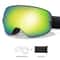Unisex Outdoor Sports Snow Goggles With UV Protection And Anti Fog Lens 12